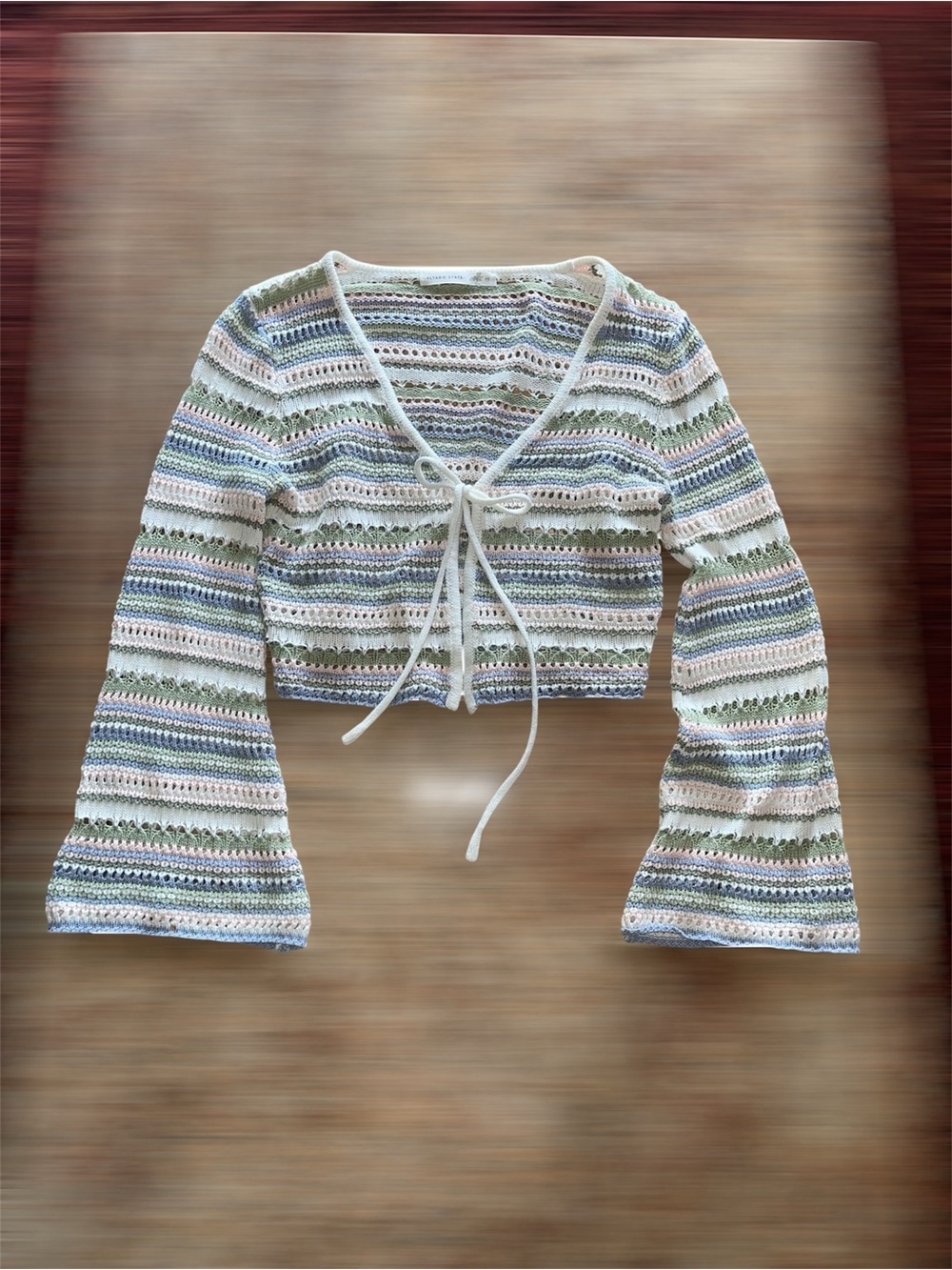 Altar'd State Kaleigh Crochet  Sweater